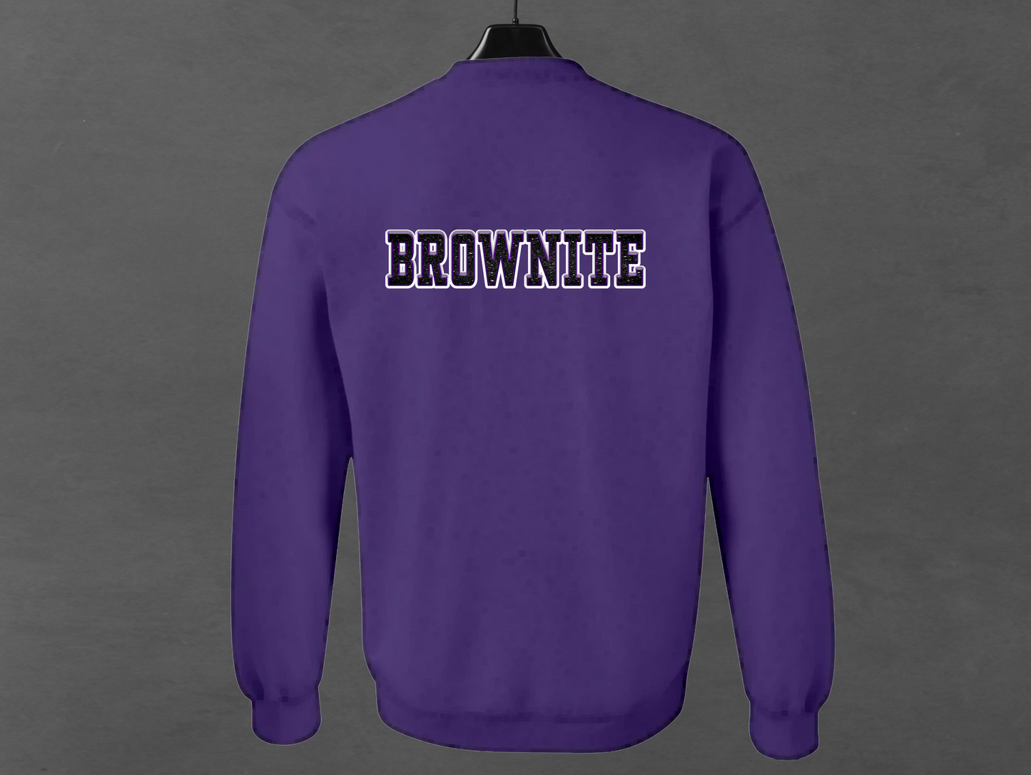 MORRIS BROWN COLLEGE ALUMNI 3D GLITTER PUFF