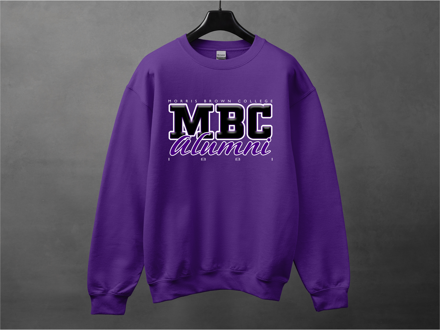 MORRIS BROWN COLLEGE ALUMNI 3D MATTE PUFF