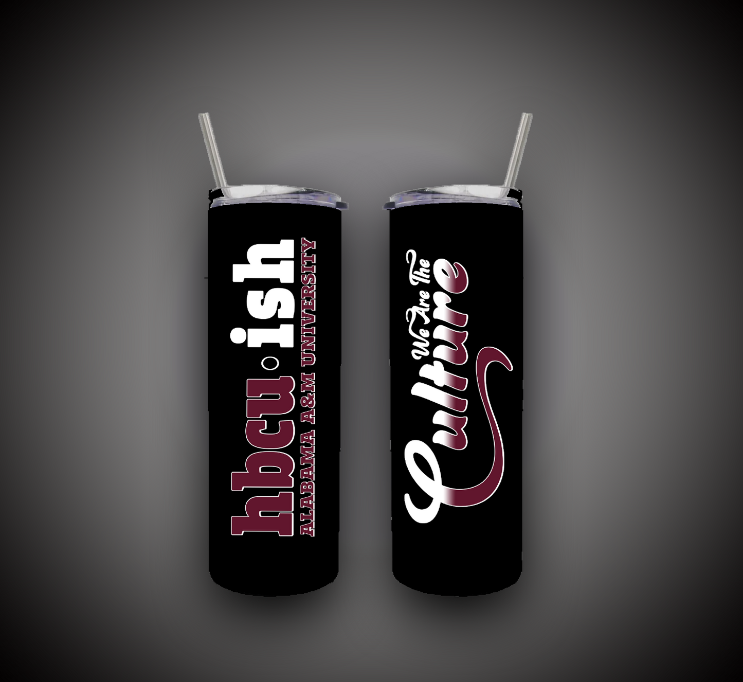 HBCU-ISH CULTURE TUMBLER CUPS: ALABAMA A&M